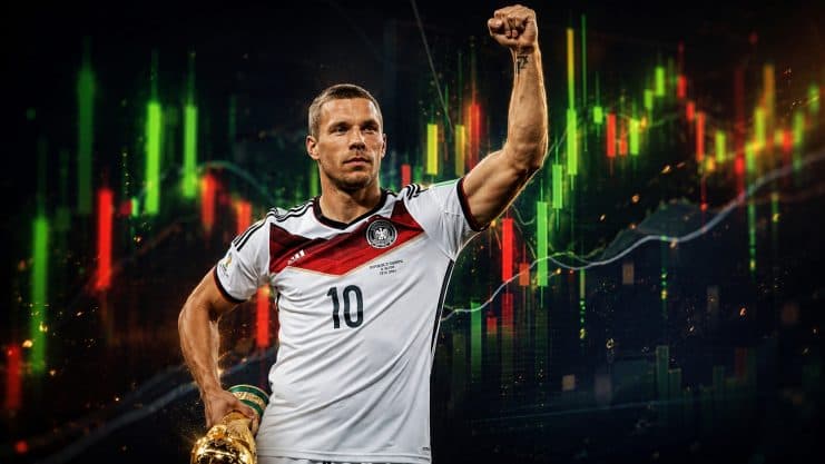 Lukas Podolski ist neuer Markenbotschafter für Kraken